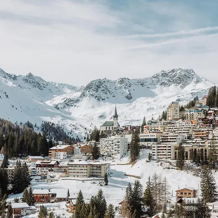 Sauna, Pool, Gym, Skishuttle Inkl Ski-in Apartment Arosa